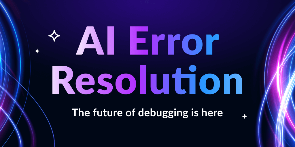 Announcing AI Error Resolution featured image.