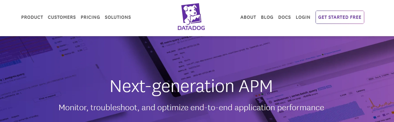 Datadog is an APM tool to consider