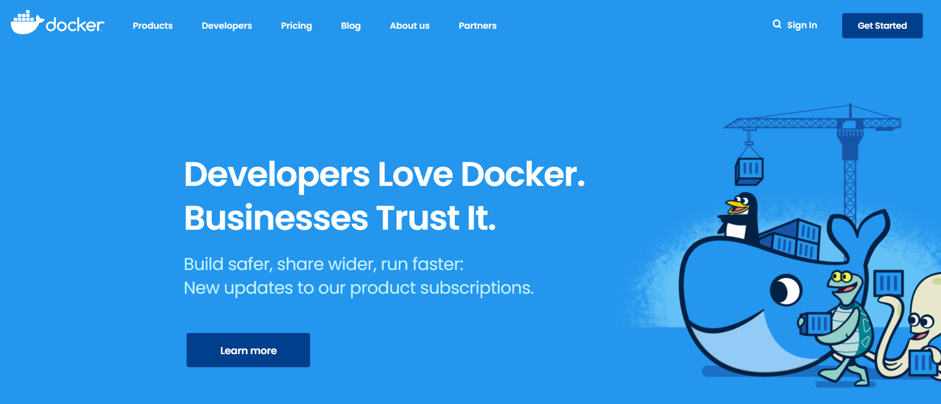 Docker Homepage