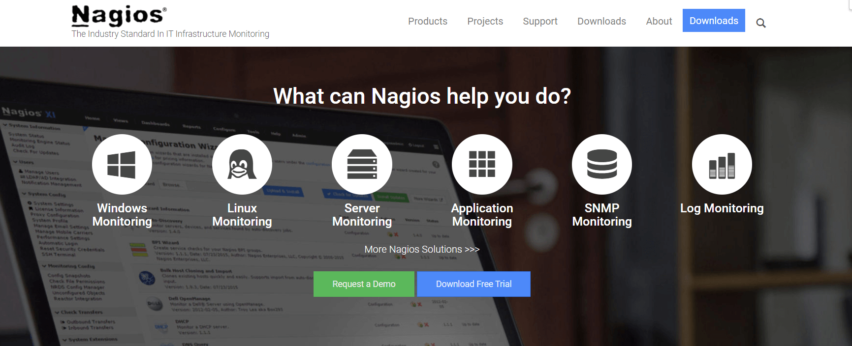 Nagios Homepage