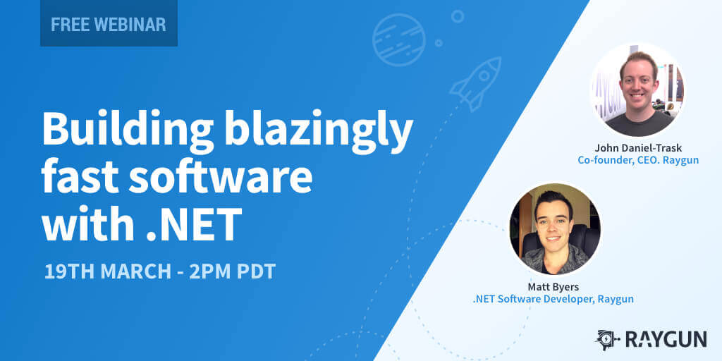 Watch our free webinar on .NET performance