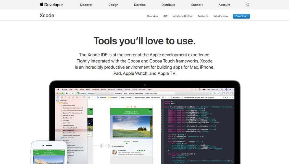 XCode is an iOS crash reporting tool