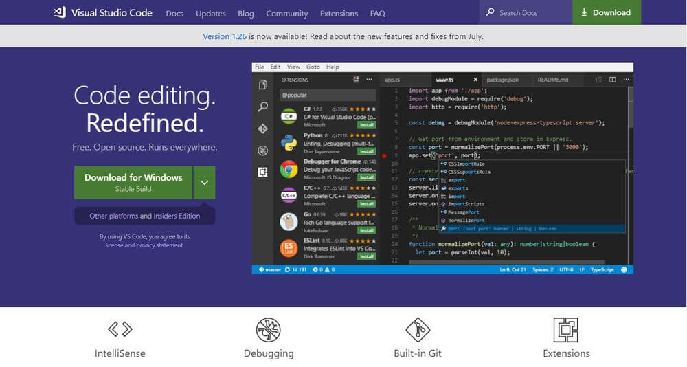 Visual Studio Code is a Java debugging tool