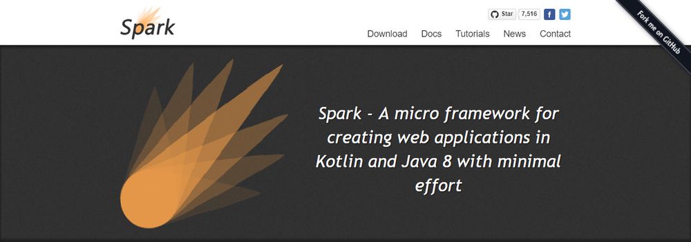 Popular Java Framework Spark Framework