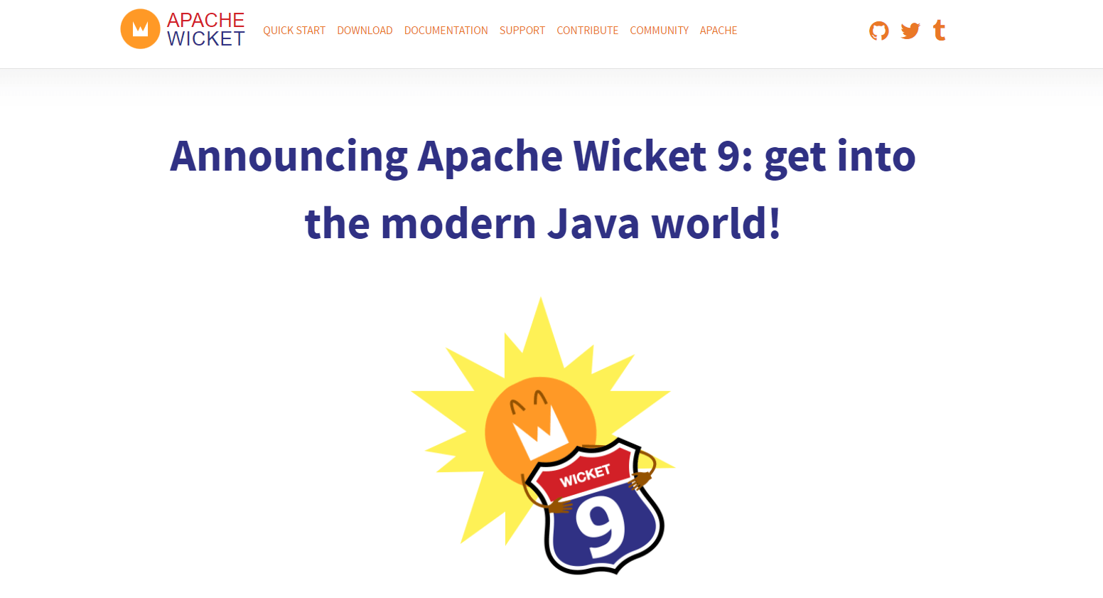 Popular Java Framework Wicket