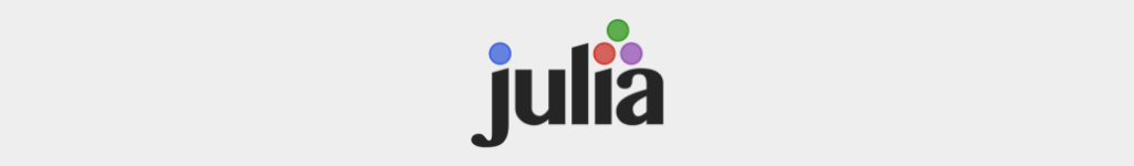 Julia is a popular programming language