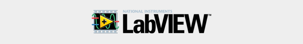 LabVIEW is a popular programming language