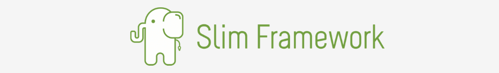 The logo of leading php framework Slim