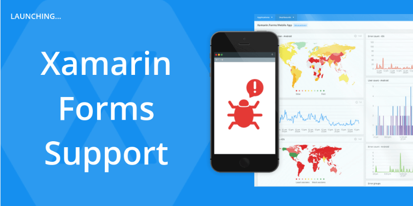 Diagnose Xamarin.Forms errors, crashes and performance issues with ease featured image.