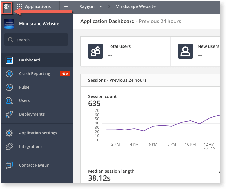 Display the data you need to see with the global dashboard beta version 