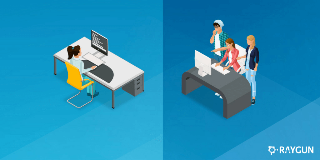 Feature image for Programming paradigms: comparing functional and object-orientated styles in JavaScript