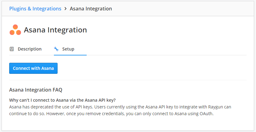 How to integrate Raygun and Asana Raygun Docs