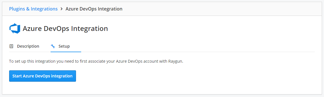 Azure DevOps set up
