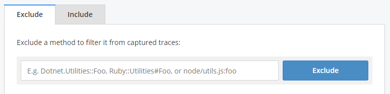 Exclude items